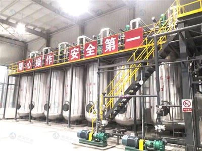 Folyékony nátrium -szilikát gyártósor